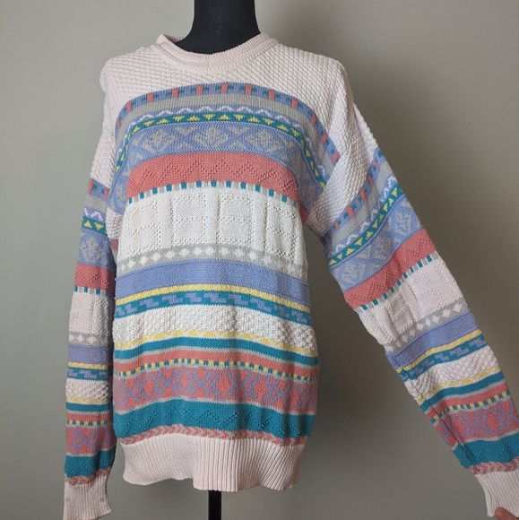 Sweaters - Vintage Hipster Baggy Sweater M